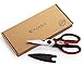 KABBLE Premium Heavy Duty Kitchen Shears, Multifunction Kitchen Scissors, Latest and Smart Designed, As Sharp As Any Knife, Black-Red