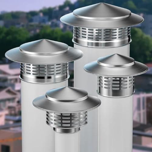 Grille de ventilation anti oiseau inox pour conduit 220mm