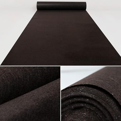 Alfombra de pasillo para bodas de 2 mm de grosor resistente para decoración de fiestas interiores 2