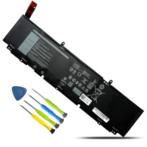 Image of XG4K6 Laptop Battery for Dell XPS 17 9700 9710 9720 9730 Series | Replacement for Dell Precision 5750 5760 5770 Series P92F P92F001 P92F002 P92F003 01RR3 F8CPG 5XJ6R KVPMY 11.4V 97Wh 8071mAh