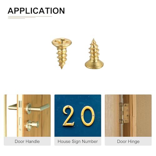 Tornillos de madera M2 x 5 mm, pack 200 piezas miniatura 6