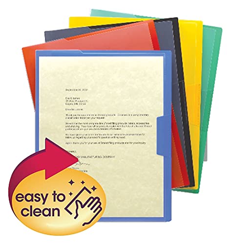 Vestes opaques en polyester Smead lot de 5 pour ranger vos documents - 2