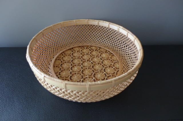 新品 竹細工 籠 細やかな高級感 タイ王室御用達の竹細工ファンなどにも♪ 匠の技 Amazon.co.jp: 竹細工 籠 細やかな タイ王室御用達の竹細工ファンなど