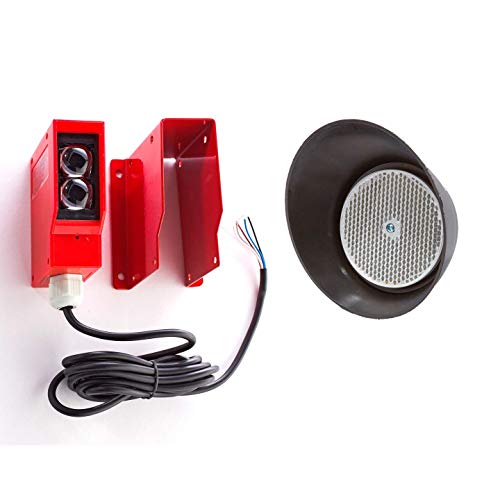 Gate Opener Safety Reversing | Reflective Sensor | Photo Beam | Infrared Sensor | Reflector Photo Eye | with German Reflector
