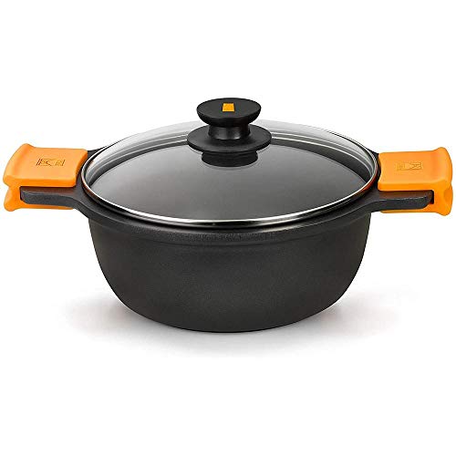 Cacerola Alta Eco+ Con Tapa Aluminio Fundido Bra Efficient 28 Cm En Oferta Cacerola Alta Bra Con Tapa De 28Cm Efficient