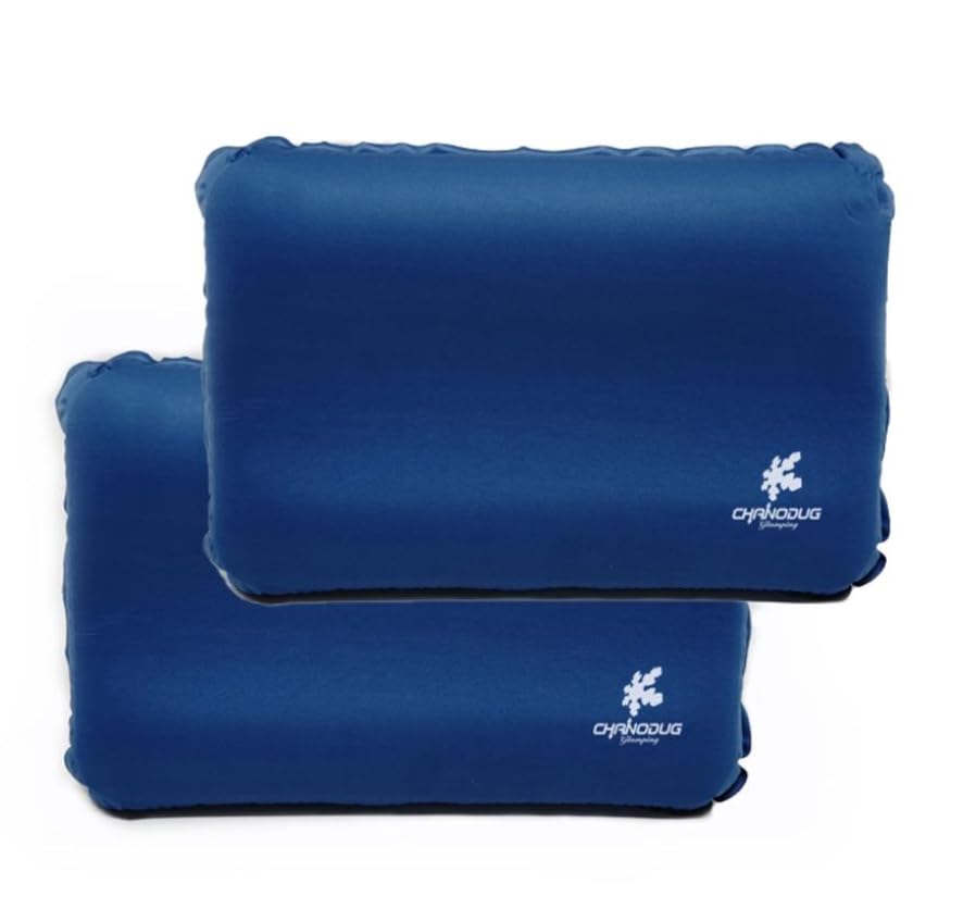 Luminexia Ultraléger Oreiller Gonflable de Camping,Oreiller de Plage,Compressibles Compacts Ergonomiques Coussin de Voyage,pour Randonnee,Extérieur,Bureau,Avion,Voiture,Bureau