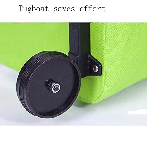 XSWLYY einkaufstrolley wasserdichte Faltbare Einkaufstasche Oxford Tuch Kann handzähnisch Einkaufswagen für… – Bild 5