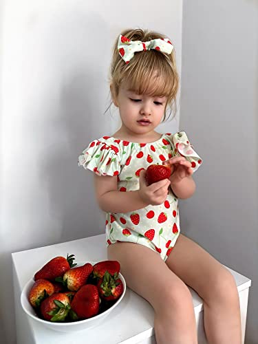 Image of Toddler Girl Baby Ruffles Mermaid Fish Scale Swimsuit One Piece Swimwear Bathing Sunsuit