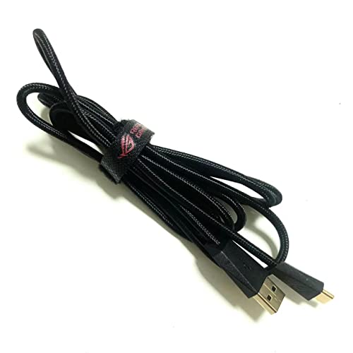 Image of LZYDD 1.8m USB Type-C Charging Cable for ASUS ROG Gladius III, Keris, Chakram, Strix Scope, Pugio II, Falchion Wireless, 65% Keyboard