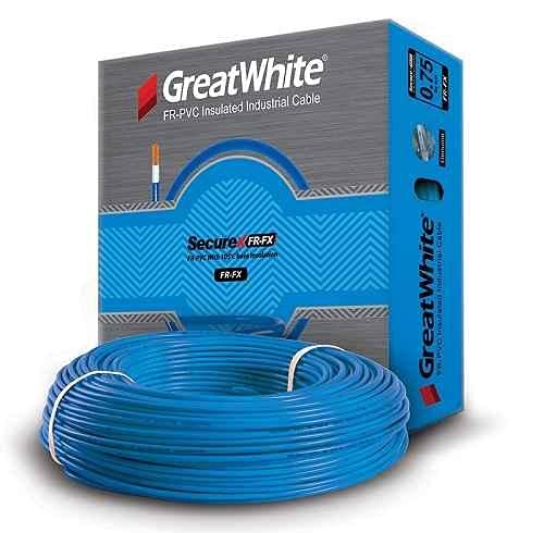 Image of GreatWhite SecureX - FRFX FR-PVC 2.5 sqmm wire Color : Blue 90 metres
