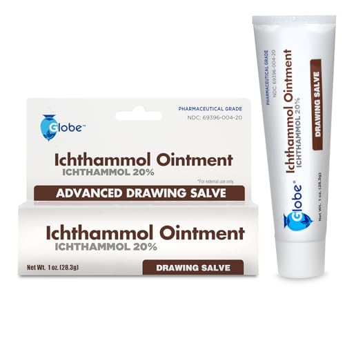Globe Ichthammol Ointment 20% (Drawing Salve) 1 OZ...