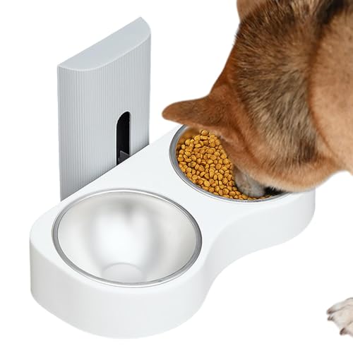 Wall-Mounted Cat Bowls | Height Adjustable Cat Bowls | Cat Water Bowls | Space-Saving Dog Bowl | Wall Mounted Pet Bowls | Pet Feeding Station | Adjustable Feeding Tools for Small Medium Large Dogs
