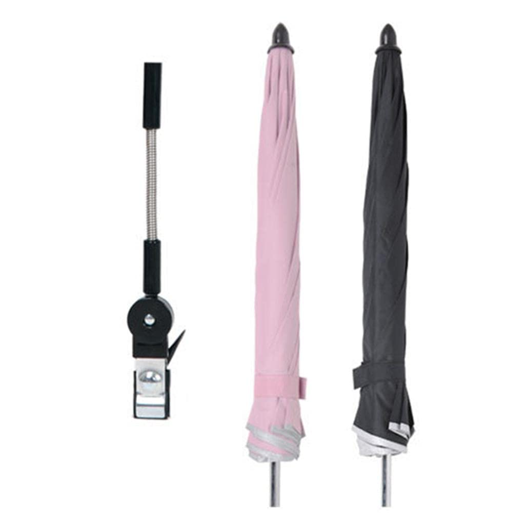 Ombrelle Universelle pour Poussettes, Protection Anti-UV pour Bébé - Blanc