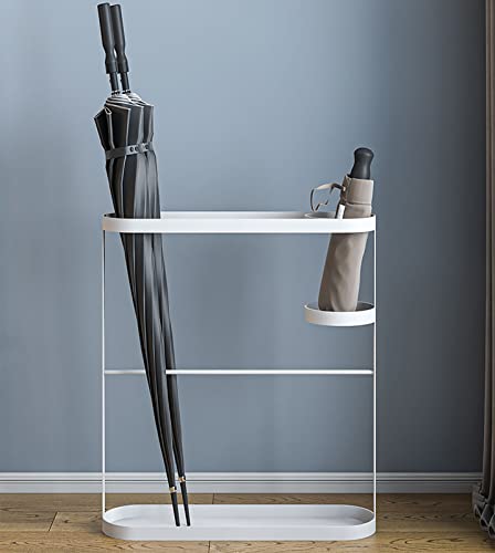 Porte-parapluies blanc créativité compact et multifonctionnel