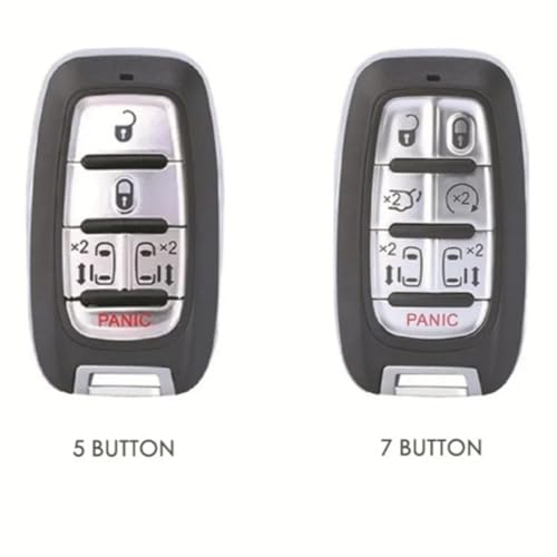 Smart remote key shell Chrysler Pacifica boîtier étui protection clé de voiture - 4