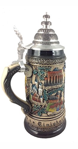 Chope de bière allemande authentique, cadeau idéal pour collectionneur - 3