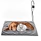 Haustier Heizkissen für Katzen Hunde, 45 * 70cm, 5 einstellbare Timer und 6 einstellbare Temperaturen, Haustier-Heizmatte, wasserdicht, ideal für Welpen/Hunde/Katzen/Kaninchen