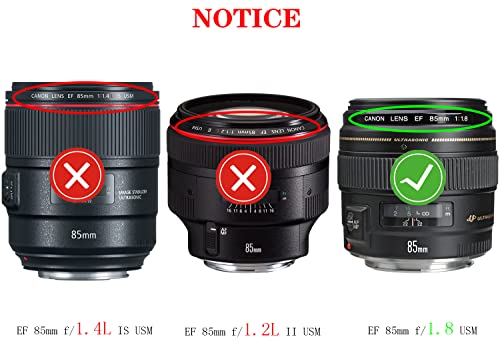 58Mm Lens Cap Cover For Canon Ef 50Mm F/1.4(Not 1.8) Usm,Ef 85Mm F/1.8 Usm,Compatible For Eos R8 Rf24-50Mm F4.5-6.3 Is Stm,[2 Pack] Huipuxiang 58Mm Filter Thread #TOP2