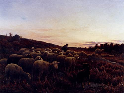 Cuadro Pintura Murales Decor de Lienzo Jean ferdinand Chaigneau Premium