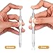 3Pcs Grabber Tool Holder Set Jeweler's Pick Up Sprinkle Pen Piercing Ball with Prongs Diamond Claw Jewelry Tweezers 4 Claw Precision Stainless Steel For Tiny Objects IC Chip Electronic Components