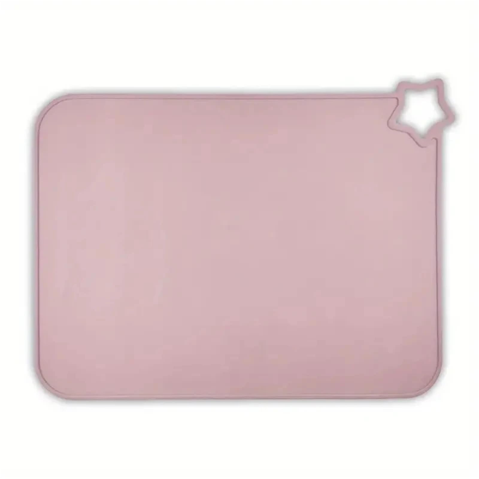 Set de table imperméable résistant à l'huile napperon fuchsia