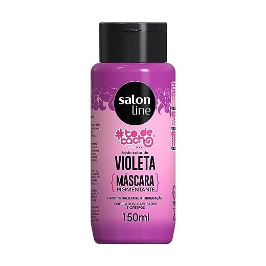 Máscara Tôdecacho Pigmentante Violeta Salon Line 150Ml, Salon Line