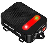 Angveirt Ultrasonic Rodent Repellent Under Hood Battery Operated Pest Repeller with...