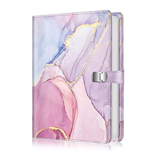 Fintie Photo Album 4X6 Photos - 112 Photos Premium Vegan Leather Cover With Snap Fastener, Portable Wallet Photo Albums, Dreamy Marble #TOP14