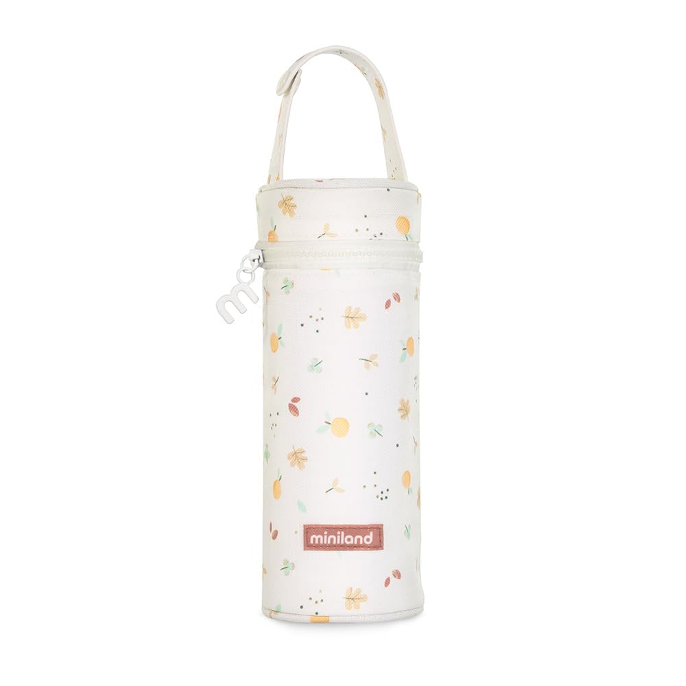 Miniland Thermibag Valencia 350ml. Isothermal Bag with Handle for Easy Hanging and Transport. Ideal for Bottles or Thermo for Solid Food. Valencia Collection