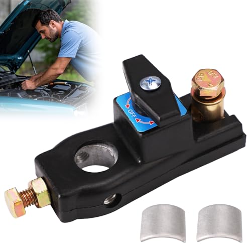 Car Battery Disconnect Isolator Cut Off Switch 12V 24V - Import It All Car Battery Disconnect Isolator Cut Off Switch 12V 24V - Import It All