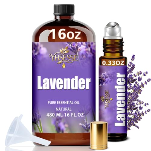 Aceite Esencial de Lavanda 16 Fl Oz para Difusor miniatura 1