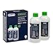 De'Longhi Original EcoDecalk Descalcificador para Cafeteras y Máquinas de Café Totalmente Automáticas, Descalcificador Universal para 10 Procesos de Descalcificación, DLSC502, 2 x 500 ml
