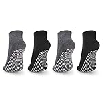 Anti Slip Non Skid Socks Unisex Grip Socks for Yoga Pilates Hospital Men Women