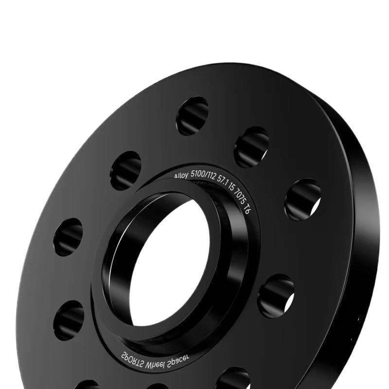 Crawler Widener Entretoises De Roue 5x112 66,6 Pour A4 Pour B8 (2 Pièces)(Adapter 20mm-BK)