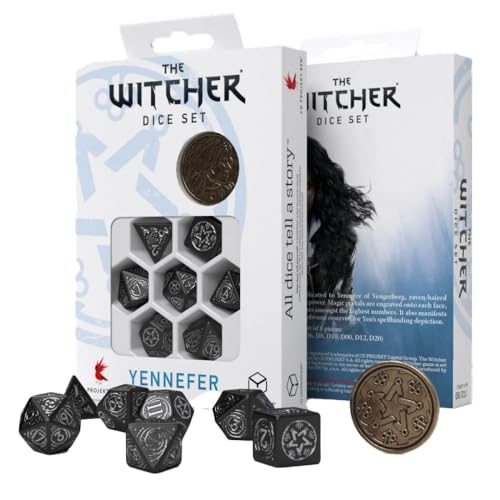 Q-Workshop WYE37 – The Witcher Dice Set: Yennefer – The Obsidian Star (7)., 22.39
