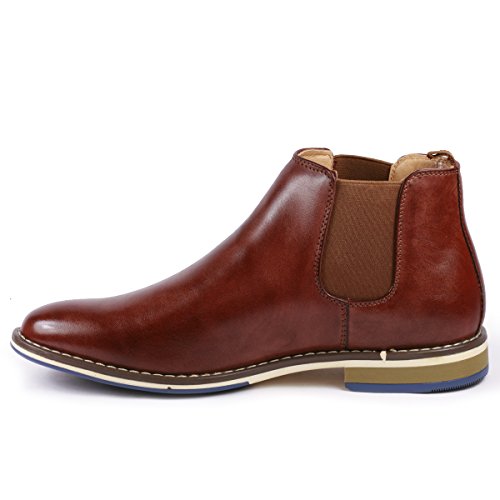 Image of Metrocharm MC130 Men's Formal Dress Casual Ankle Chelsea Boot