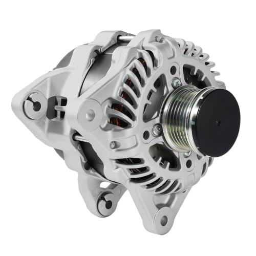 Image of 23100-6CA0A Alternator Compatible with Nissan Altima 2019 2020 2021 2022 2.5L, 120A 12V High Output 6-Groove Pulley, Replace OE#A005TE0381ZX,11893, 231006CA0A, 23100-6CA0A