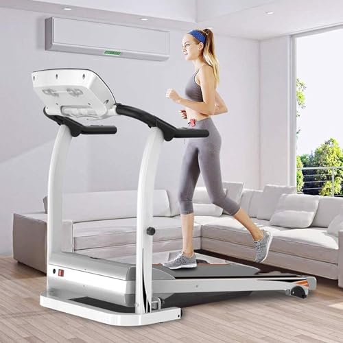 Image of Treadmills Treadmill Foldable Steel Frame Walking Treadmill Adjustable Incline Fitness Exercise Running Machines for Home Gym Space Saving Do Not Need Assembly