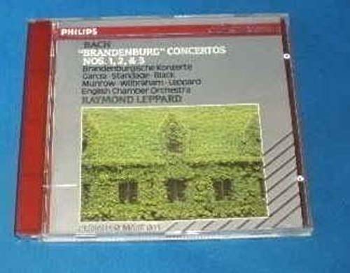 Brandenburg Concerti 1-3 [Audio CD] Bach; Leppard and Eco