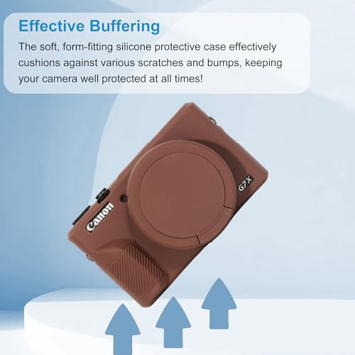 Funda Silicona para Canon PowerShot G7 X Mark III miniatura 6