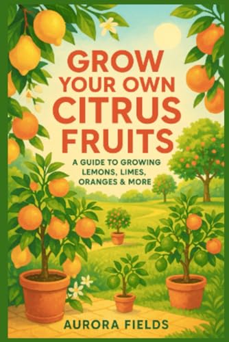 Grow Your Own Citrus Fruits: A Complete Guide to Growing Juicy Lemons, Limes, Oranges, and More at Home—Whether in Pots, Small Gardens, or Spacious Yards