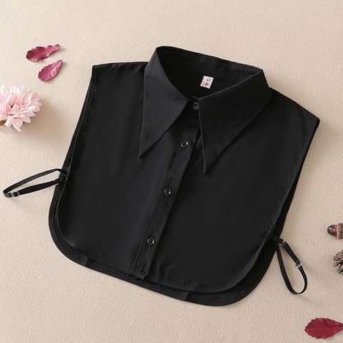 Cuello falso tipo chal desmontable para trajes de caballero 6
