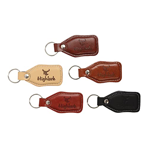 Image of Signature Leather Finish Keychain for Men & Women | Durable Metal Key Holder for Car and Bike Keys | Elegant Everyday Accessory