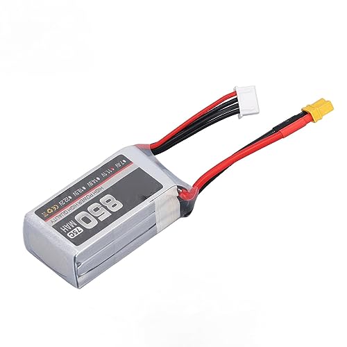 Fussbudget Bateria Aeromodel, 850mAh 75C baterias de alto lipo pacote de bateria de íons de lítio co