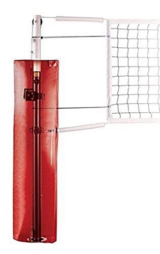 First Team Frontier Complete Steel Competition Steel Volleyball System44; Sienna Orange