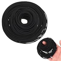 Qianyu 200 Stück Recorder Gummiriemen 40–135 mm Kassettenrecorder Reparatur Wartung Kassettenmaschine Vierkantriemen für DVD-CD-LD-VCR Repeater Walkman Laufwerke (1 mm Breite)