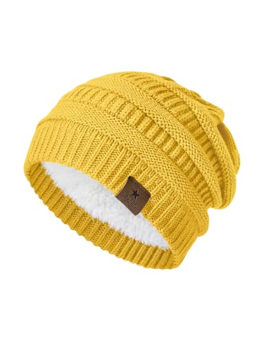 Image of Durio Winter Hats for Women Cable Knit Beanie Soft Womens Beanies Thick Winter Hat