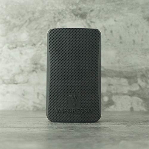 CEOKS for Vaporesso GEN 220W Silicone Case, Anti-Slip Protective Silicone Case Skin Rubber Cover for Vaporesso GEN 220W Box Rubber case wrap Shield (Black)