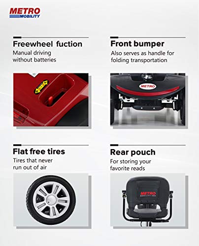 image for Pride Mobility Go-Go Traveler Elite Plus 4-Wheel Scooter SC54 for Adul