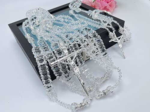 Set with Rosary Stairway to Heaven Design/ Laso para Boda Diseño Escalera Al Cielo_AB